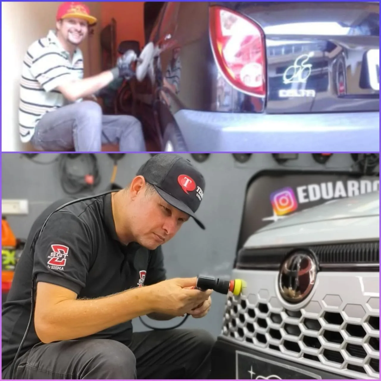 Trabalho técnico em Estética Automotiva